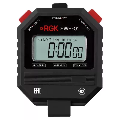 Секундомер электронный RGK SWE-01 с поверкой (721913) RGK – анонс, характеристики, 