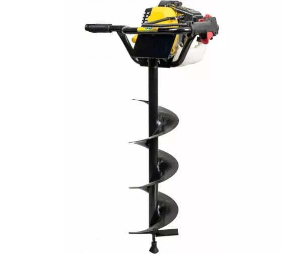 Мотобур бензиновый MATEUS MS14304 шнеки 2 шт. 100мм/200мм