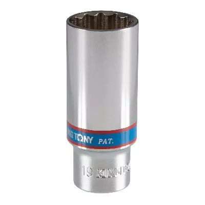 Головка торцевая глубокая двенадцатигранная 3/8&quot;, 19 мм KING TONY 323019M KING TONY – анонс, характеристики, MST323019M 