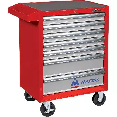 Тележка инструментальная, 7 выдвижных ящиков, &quot;ПРИМА&quot;, красная МАСТАК 521-07581R МАСТАК – анонс, характеристики, MST521-07581R 