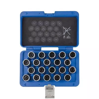 Набор насадок для секреток колес VW, 20 предметов KING TONY 9BW0120 KING TONY – анонс, характеристики, MST9BW0120 