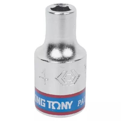 Головка торцевая стандартная шестигранная 1/4&quot;, 4 мм KING TONY 233504M KING TONY – анонс, характеристики, MST233504M 