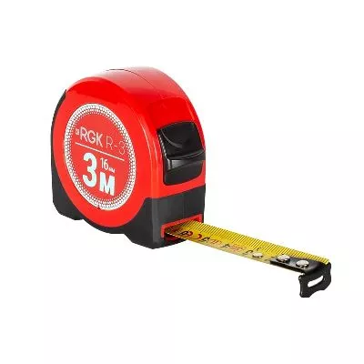 Рулетка RGK R-3 (774895) : в описании характеристика и цена Цена по акции на рулетка rgk r-3 (774895) в магазине Инструмент-24