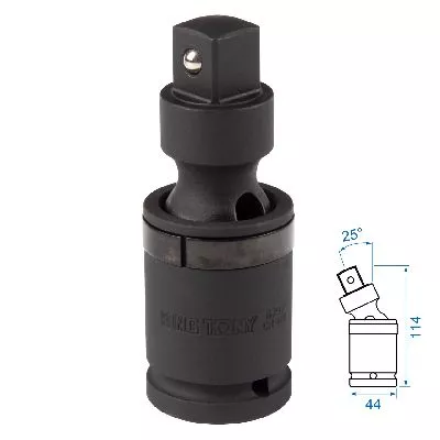 Кардан ударный 3/4&quot;, шаровый, с шариковым фиксатором KING TONY 6797P KING TONY – анонс, характеристики, MST6797P 