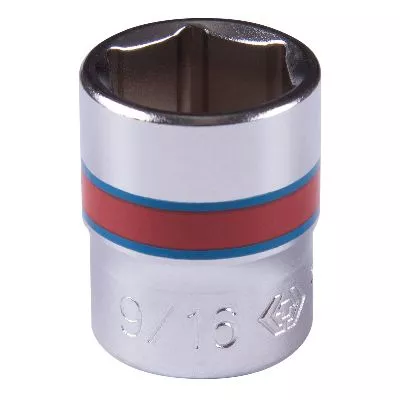 Головка торцевая стандартная шестигранная 1/4&quot;, 9/16&quot;, дюймовая KING TONY 233518S KING TONY – анонс, характеристики, MST233518S 