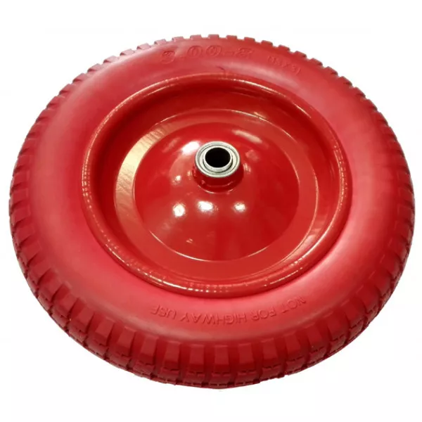 Фото бескамерное литое колесо d350 (сим.ступица d16) официальный сайт:Колеса, колесные опоры и ролики Детальная фотография бескамерное литое колесо d350 (сим.ступица d16)