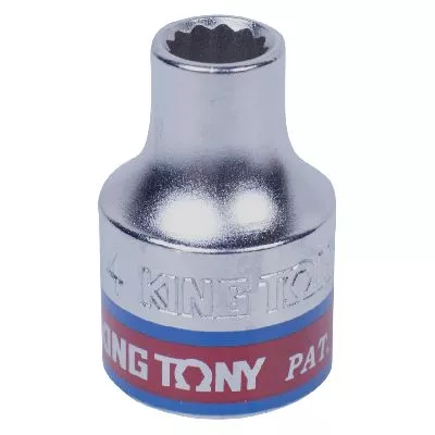 Головка торцевая стандартная двенадцатигранная 3/8&quot;, 1/4&quot;, дюймовая KING TONY 333008S KING TONY – анонс, характеристики, MST333008S 