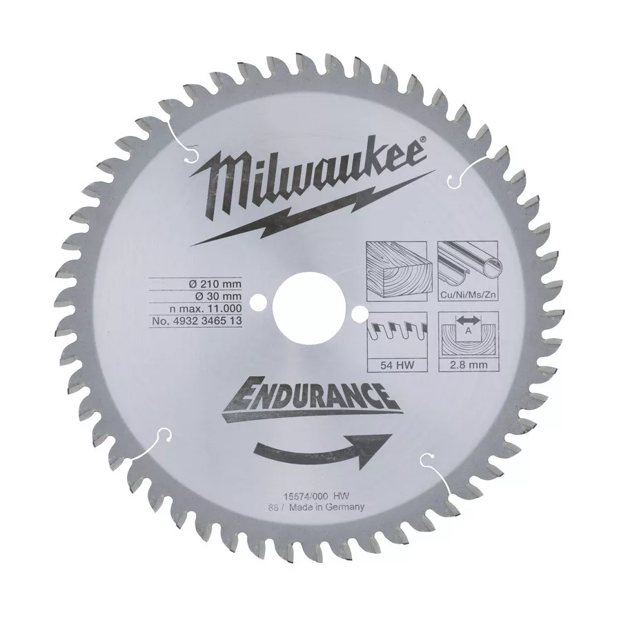 Диск Milwaukee WCSB 250 x 30 x80 для торцовочной пилы