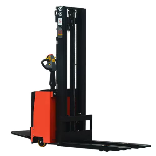 Детальная фотография самоходный электрический штабелер sdk1545