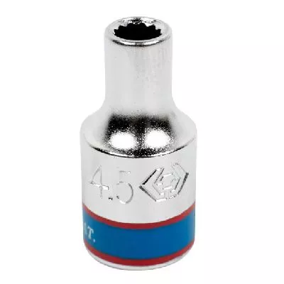 Головка торцевая стандартная двенадцатигранная 1/4&quot;, 4,5 мм KING TONY 233045M KING TONY – анонс, характеристики, MST233045M 