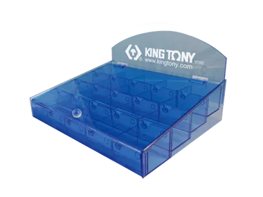 Стенд для вставок (бит), 20 отделений KING TONY 87352 KING TONY – анонс, характеристики, MST87352 