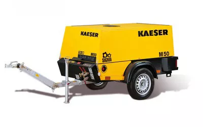 Компрессор KAESER M 50 stat (на опорах) с дизельным двигателем – анонс, характеристики, 