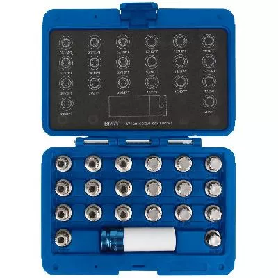 Набор насадок для секреток колес BMW, 21 предмет KING TONY 9BW0221 KING TONY – анонс, характеристики, MST9BW0221 