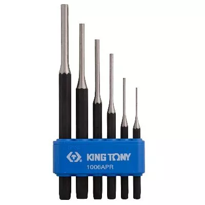 Набор выколоток, 6 предметов KING TONY 1006APR : в описании характеристика и цена Цена по акции на набор выколоток, 6 предметов king tony 1006apr в магазине Инструмент-24