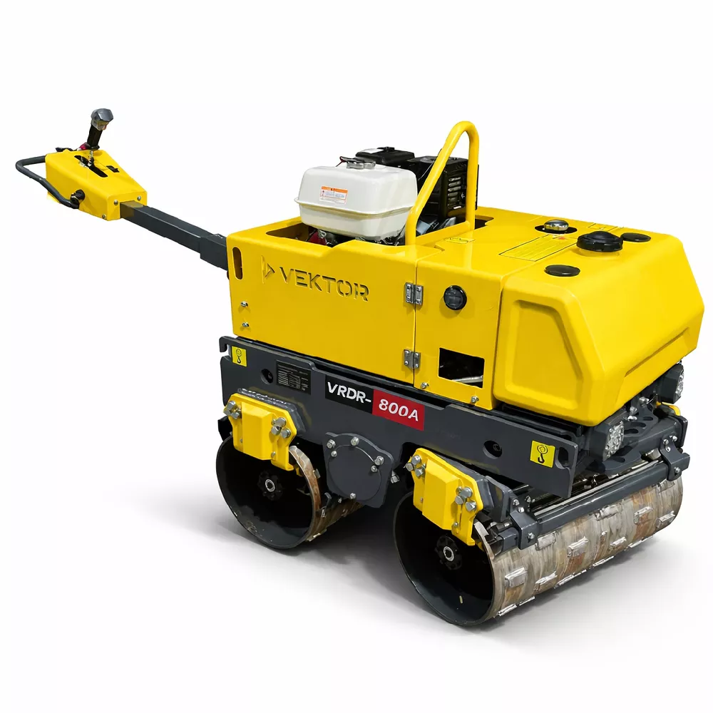 Виброкаток ручной двухвальцовый Vektor VRDR-800А