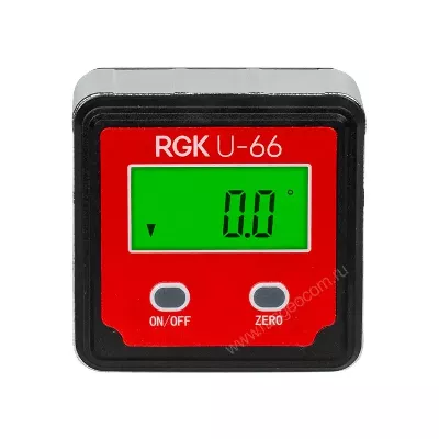 Цена по акции на электронный угломер rgk u-66 с калибровкой (132357) в магазине Инструмент-24