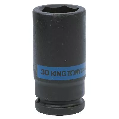 Головка торцевая ударная глубокая шестигранная 3/4&quot;, 30 мм KING TONY 643530M KING TONY – анонс, характеристики, MST643530M 