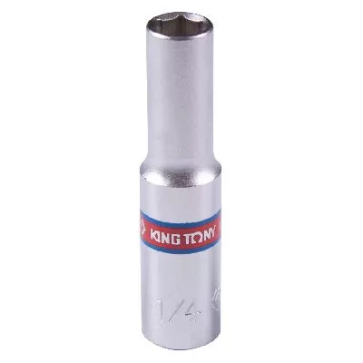 Головка торцевая глубокая шестигранная 1/4&quot;, 1/4&quot;, дюймовая KING TONY 223508S KING TONY – анонс, характеристики, MST223508S 