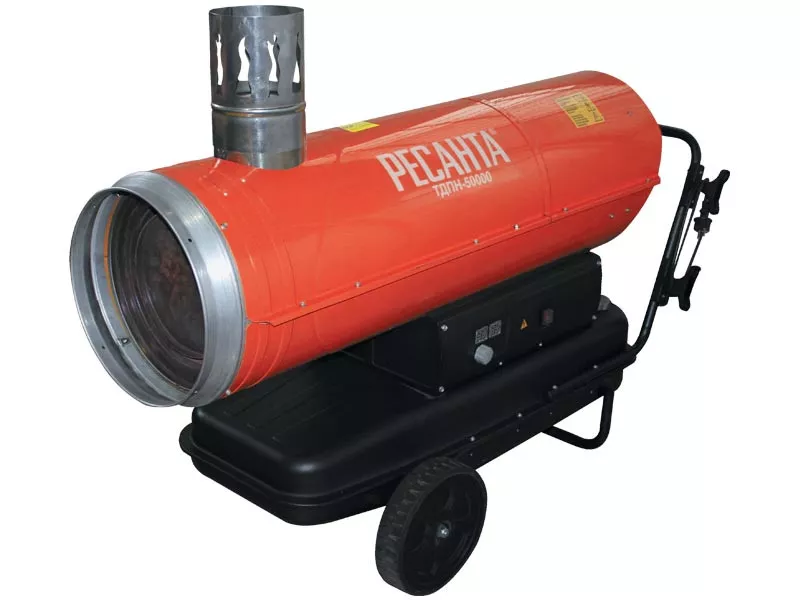 Тепловая дизельная пушка непрямого нагрева ТДПН-50000 Ресанта