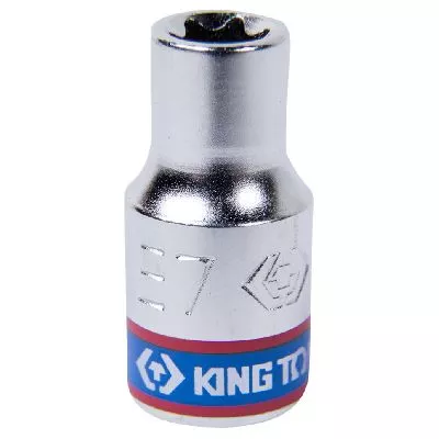 Головка торцевая TORX Е-стандарт 1/4&quot;, E7, L = 24 мм KING TONY 237507M KING TONY – анонс, характеристики, MST237507M 