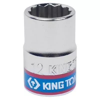 Головка торцевая стандартная двенадцатигранная 3/8&quot;, 12 мм KING TONY 333012M KING TONY – анонс, характеристики, MST333012M 