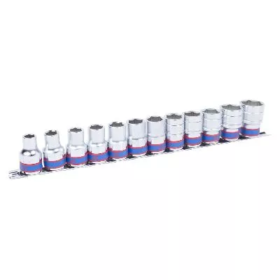 Набор торцевых головок 1/2&quot;, шестигранные, 10-24 мм, 12 предметов KING TONY 4312MR8 KING TONY – анонс, характеристики, MST4312MR8 