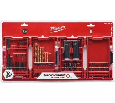 Набор бит Milwaukee SHOCKWAVE 62шт – купить в , анонс
Набор бит Milwaukee SHOCKWAVE 62шт – анонс, характеристики,