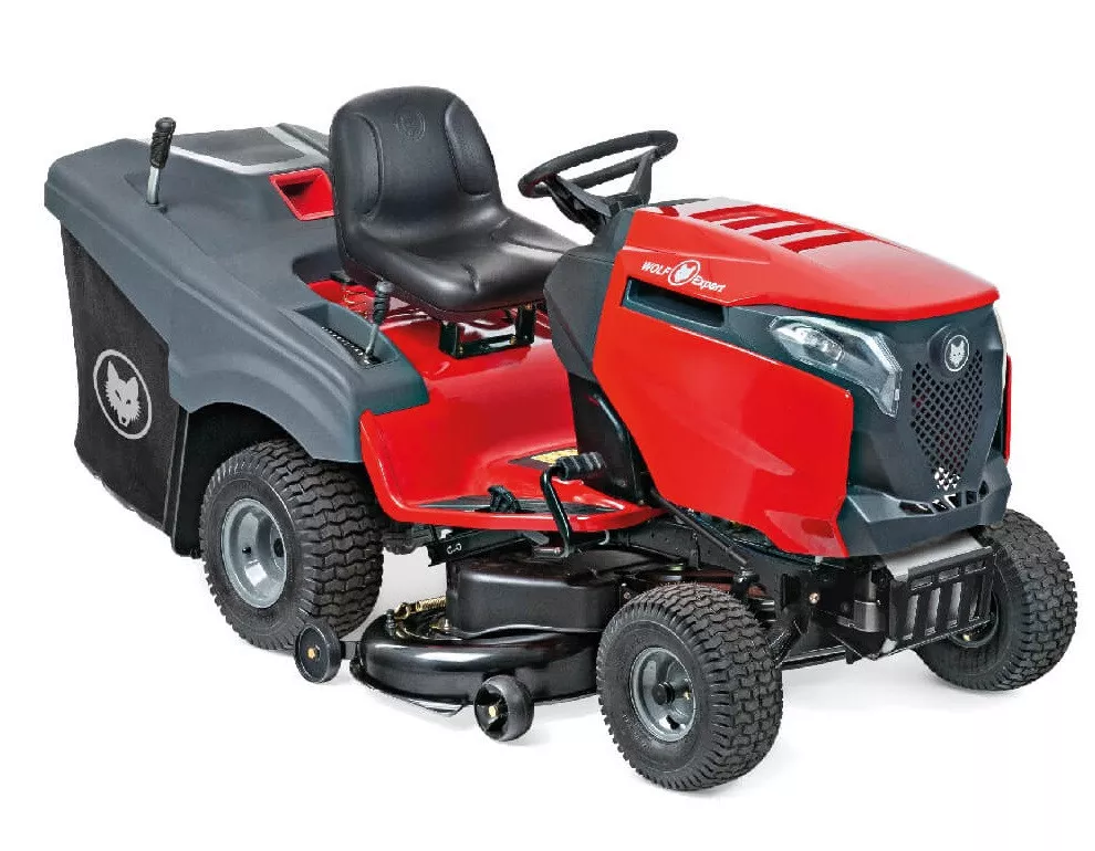 Газонокосилка бензиномоторная самоходная с сиденьем Wolf Garten ALPHA 106.185 H