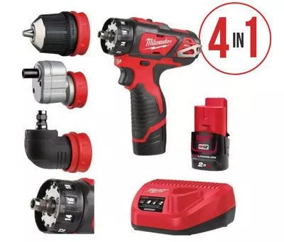 Детальное изображение : milwaukee m12 bddxkit- 202c дрель