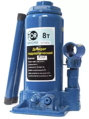 Акции в Инструмент-24 на домкрат гидравлический tor дг-8 г/п 8,0 т
