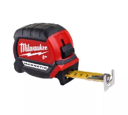 MILWAUKEE Magnetic Tape 8 м Рулетка : в описании характеристика и цена Цена по акции на milwaukee magnetic tape 8 м рулетка в магазине Инструмент-24