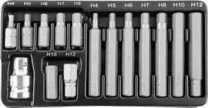 Набор вставок-бит Jonnesway S29H4115S – купить в , подробное изображение 
