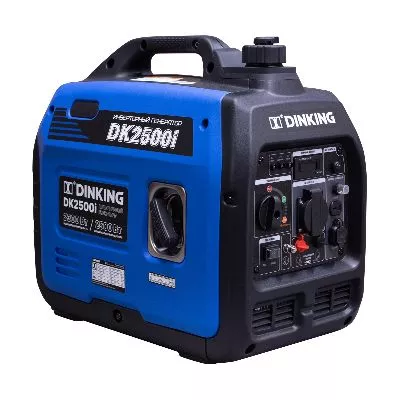 Поиск генератор бензиновый инверторный dinking dk2500i (2.5квт, 230в/50гц, dk164, бак 4л.) по фото в tool-24.ru
