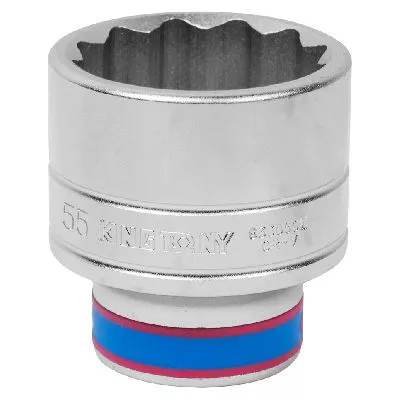 Головка торцевая стандартная двенадцатигранная 3/4&quot;, 55 мм KING TONY 633055M KING TONY – анонс, характеристики, MST633055M 