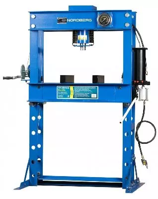 Пресс гидравлический с пневмоприводом, усилие 45 тонн NORDBERG ECO N3645AL – анонс, характеристики, 