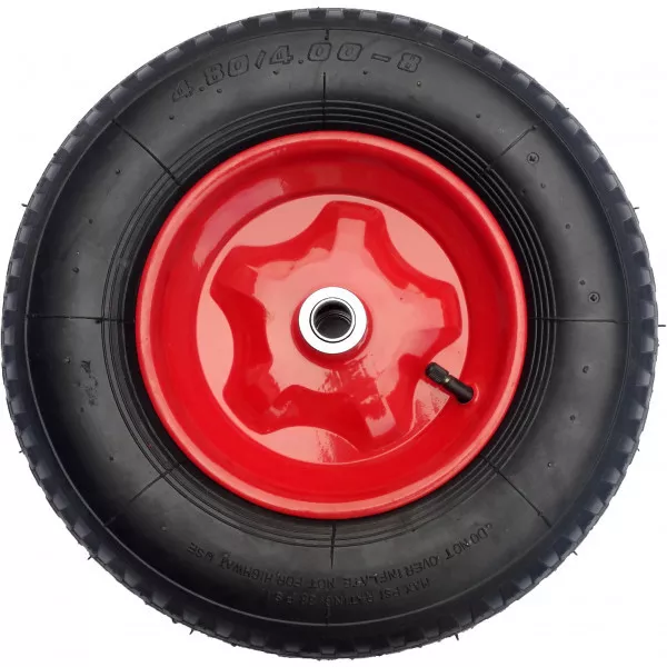 Фото пневматическое колесо d380 с подшипником (сим.ступица d16) официальный сайт:Колеса, колесные опоры и ролики Детальная фотография пневматическое колесо d380 с подшипником (сим.ступица d16)