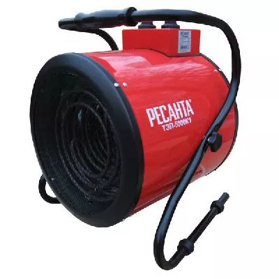 Тепловая электрическая пушка ТЭП-5000К1 Ресанта – купить в , анонс
Тепловая электрическая пушка ТЭП-5000К1 Ресанта – анонс, характеристики,