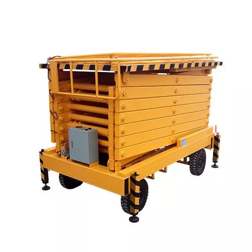 Детальная фотография подъемник ножничного типа sjy0.3-11 (акб)