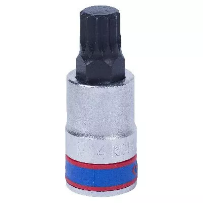 Насадка (бита) торцевая 1/2&quot;, Spline, M14, L = 60 мм KING TONY 402614 KING TONY – анонс, характеристики, MST402614 