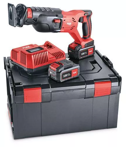 Аккумуляторная сабельная пила FLEX RS 29 18.0/5.0 Set