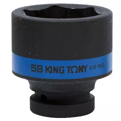 Головка торцевая ударная шестигранная 1&quot;, 58 мм KING TONY 853558M KING TONY – анонс, характеристики, MST853558M 