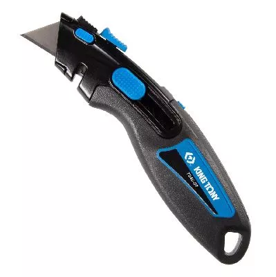 Нож со сменными трапециевидными лезвиями, 19 мм KING TONY 7946-07 : в описании характеристика и цена Цена по акции на нож со сменными трапециевидными лезвиями, 19 мм king tony 7946-07 в магазине Инструмент-24