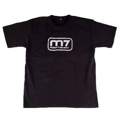 Футболка с логотипом бренда &quot;MIGHTY SEVEN&quot;, размер 3L, черная MIGHTY SEVEN ZC-201B-3L MIGHTY SEVEN – анонс, характеристики, MSTZC-201B-3L 