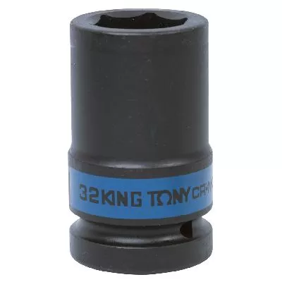 Головка торцевая ударная глубокая шестигранная 1&quot;, 32 мм KING TONY 843532M KING TONY – анонс, характеристики, MST843532M 