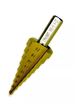 Ступенчатое сверло ГРАНИТ 4-20 мм – купить в , подробное изображение 
