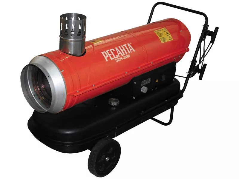Тепловая дизельная пушка непрямого нагрева ТДПН-30000 Ресанта