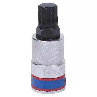 Насадка (бита) торцевая 1/2&quot;, Spline, M18, L = 60 мм KING TONY 402618 KING TONY – анонс, характеристики, MST402618 