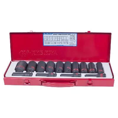 Набор ударных глубоких торцевых головок 1/2&quot;, шестигранные, 3/8&quot;-1&amp;1/4&quot;, 15 предметов KING TONY 4416SP KING TONY – анонс, характеристики, MST4416SP 