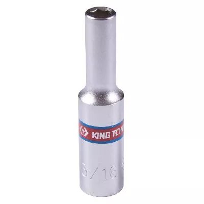 Головка торцевая глубокая шестигранная 1/4&quot;, 3/16&quot;, дюймовая KING TONY 223506S KING TONY – анонс, характеристики, MST223506S 