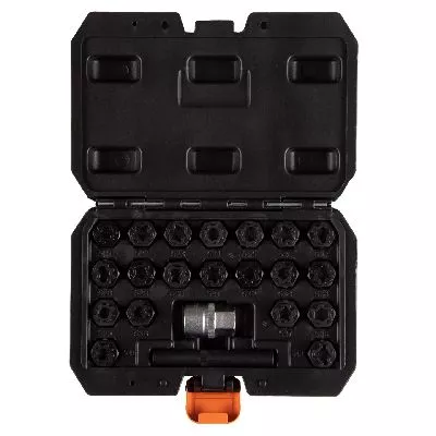 Набор насадок для секреток колес VAG, кейс, 22 предмета AFFIX AF10942122C AFFIX – анонс, характеристики, MSTAF10942122C 